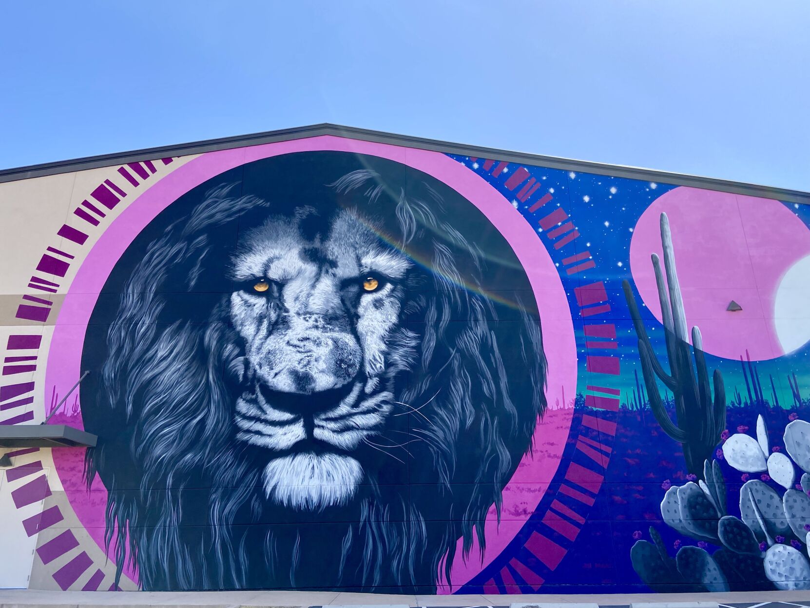 Zion City Church mural